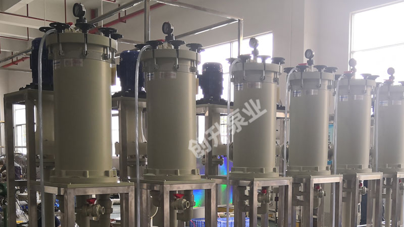 防腐化工電鍍過濾機