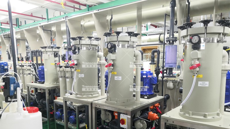 創(chuàng)升耐酸堿電鍍循環(huán)過濾機(jī)