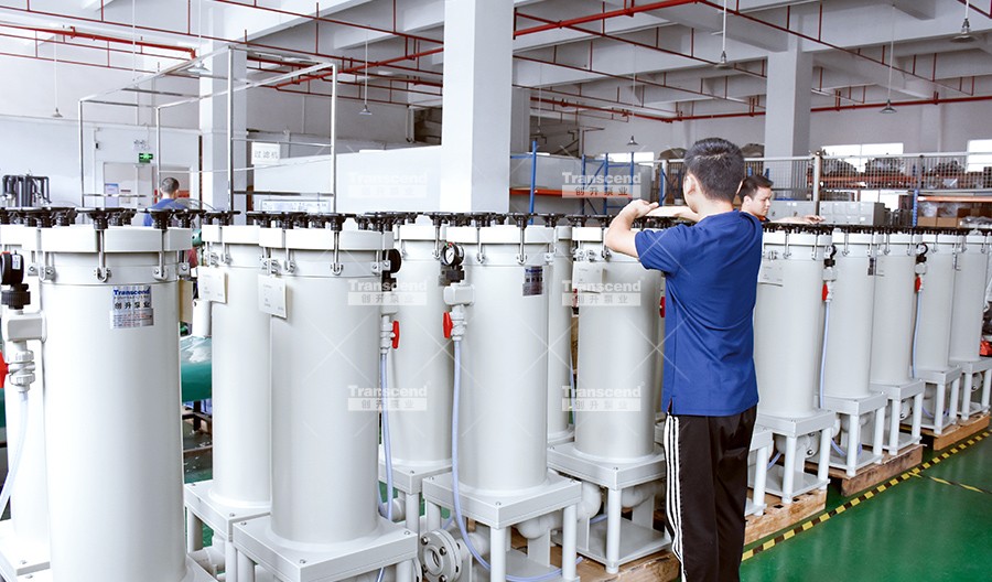 耐酸堿電鍍過濾機(jī)主要的功能