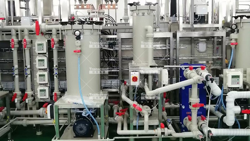 創(chuàng)升微型耐腐電鍍過濾機(jī)