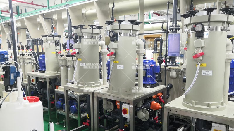 創(chuàng)升耐酸堿小型電鍍過濾機(jī)以品質(zhì)立市，訂單絡(luò)繹不絕