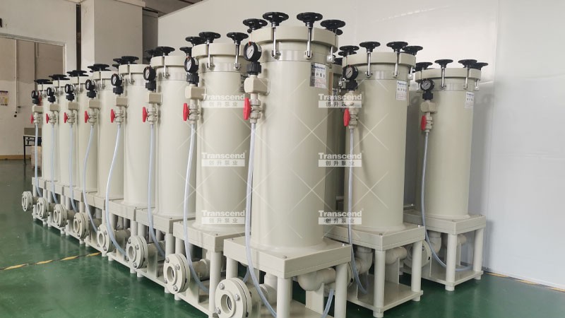創(chuàng)升耐酸堿工業(yè)過濾器以實力贏得客戶，以質(zhì)量取勝市場