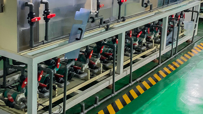使用創(chuàng)升耐酸堿磁力泵這家電鍍公司化學藥液從此不再泄露